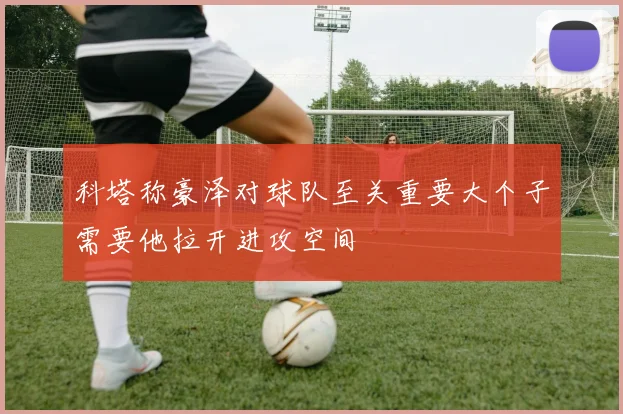 科塔称豪泽对球队至关重要大个子需要他拉开进攻空间